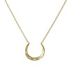 arc baguette diamond necklace