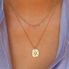 aurora diamond necklace