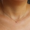 baguette diamond necklace