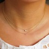 baguette diamond necklace