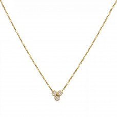 clover diamond necklace