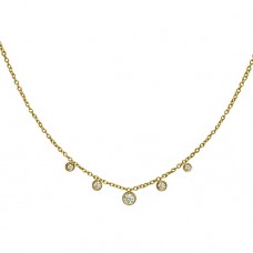 dew diamond necklace