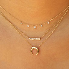 dew diamond necklace