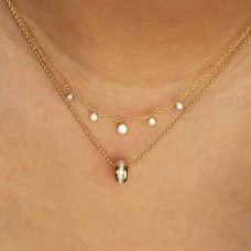 endless diamond necklace