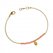 erin coral bracelet