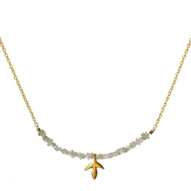 erin raw diamond necklace