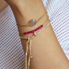 erin pink ruby bracelet