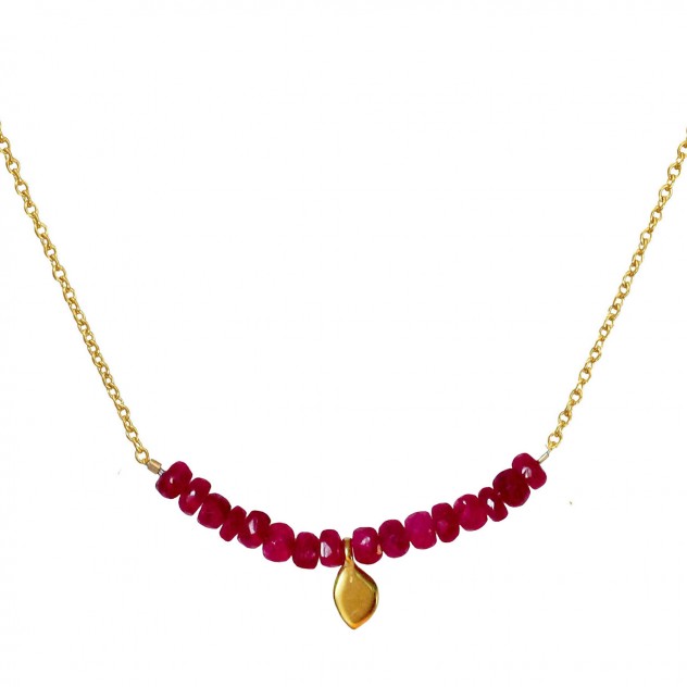  erin pink ruby necklace