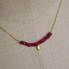  erin pink ruby necklace