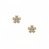 flower diamond earrings