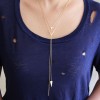 gemma lariat necklace