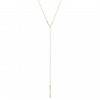 gemma lariat necklace