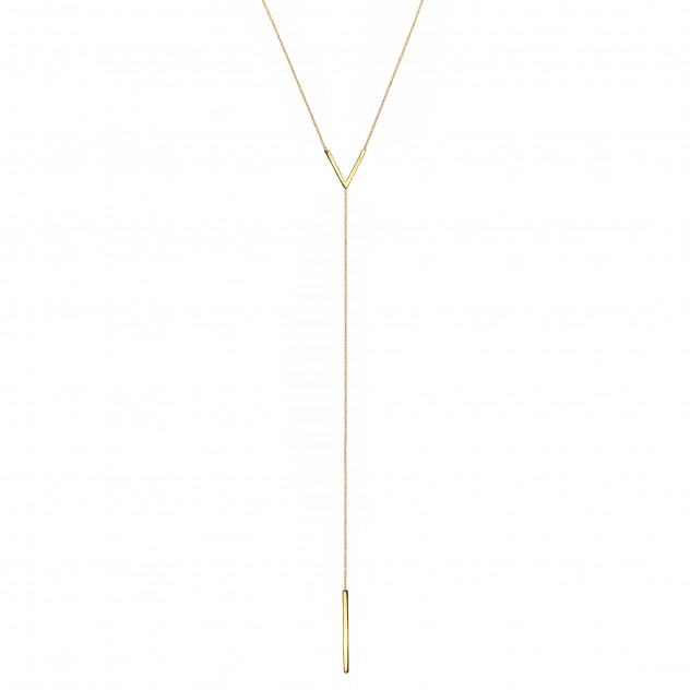 gemma lariat necklace