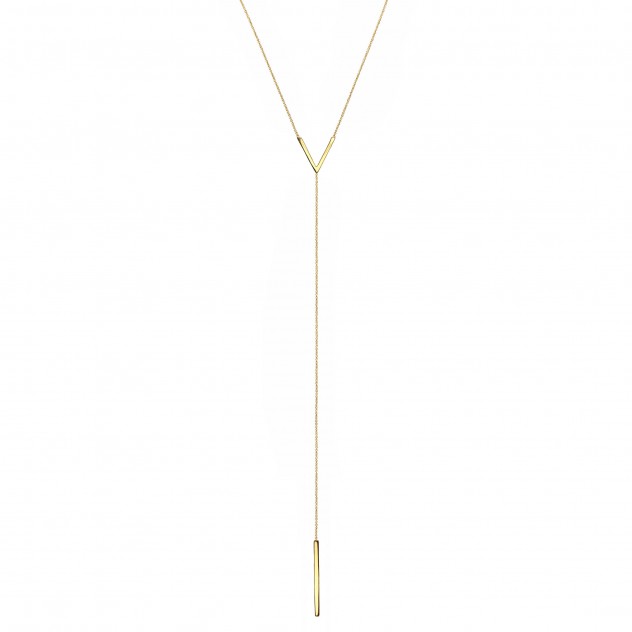 gemma lariat necklace