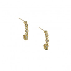 happy life diamond earrings