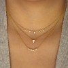 happy life petite diamond necklace