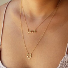 jamie "love" necklace