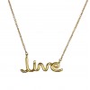jamie "live" necklace