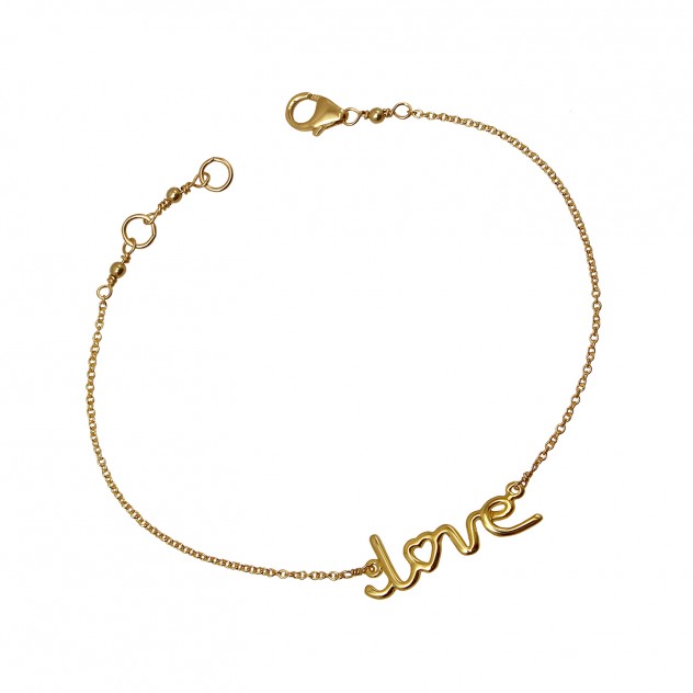 jamie "love" bracelet