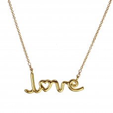 jamie "love" necklace