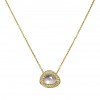 jubilee halo necklace