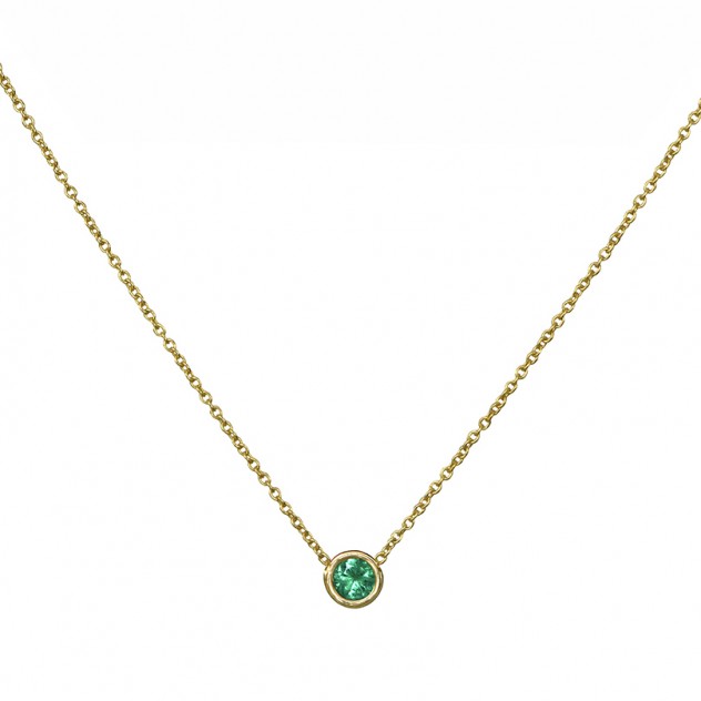 lagoon emerald necklace