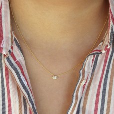 lagoon marquise diamond necklace