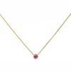 lagoon pink sapphire necklace