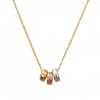 leslie triple multi necklace