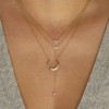 arc diamond necklace