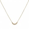 molokini diamond baguette necklace