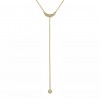 molokini diamond lariat necklace