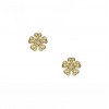 pansy diamond earrings