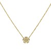 pansy diamond necklace