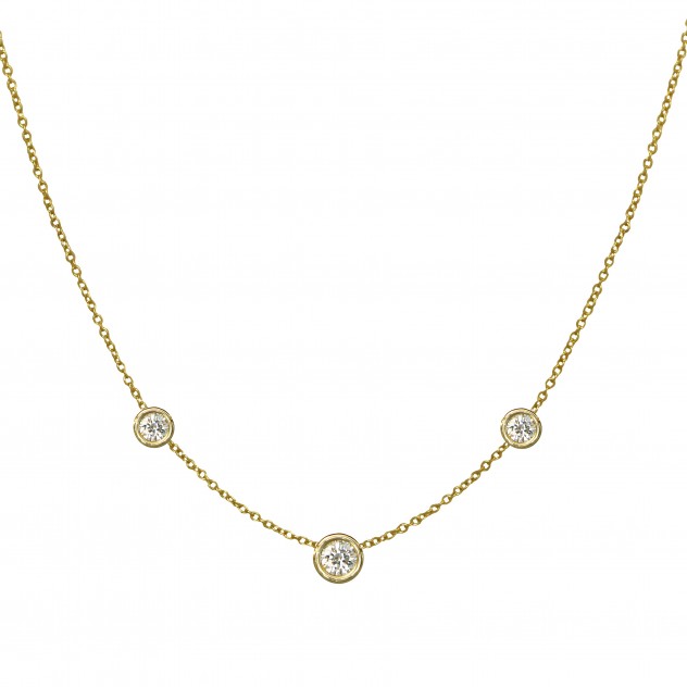 pools diamond necklace