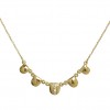 quintet diamond necklace