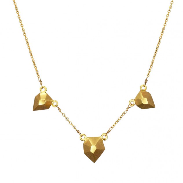 shane flat triple necklace