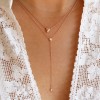 starlight diamond lariat necklace