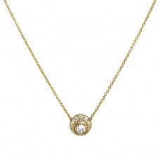 sunrise diamond necklace