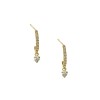 swing diamond earrings