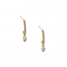 swing diamond earrings