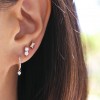 swing diamond earrings