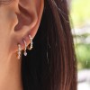 swing diamond earrings