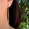 talia huggie earrings