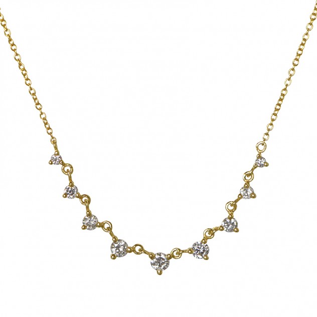 tiara diamond necklace