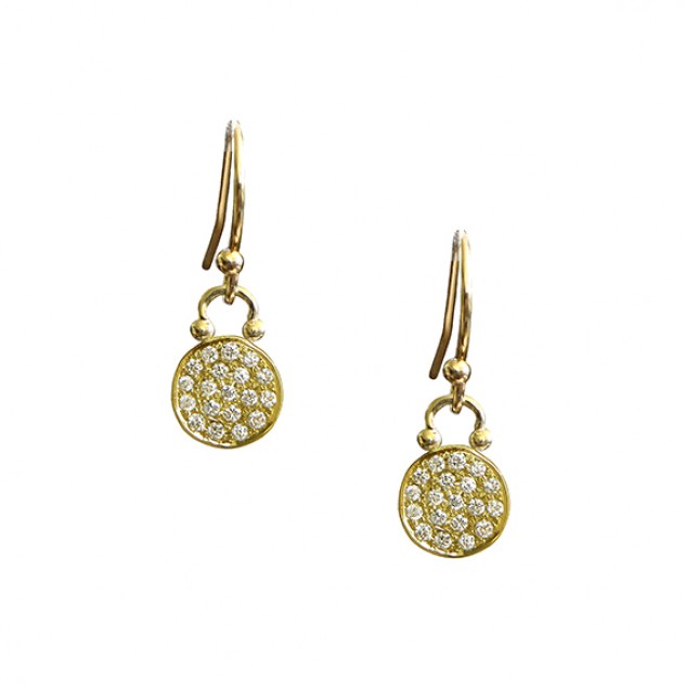 voyager all diamond earrings