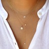 voyager all diamond necklace